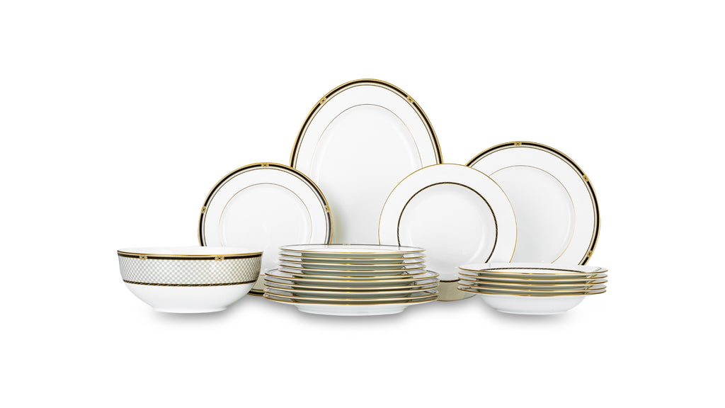 20 dinner plate set piece NARUMI tableware Dubai Décor de table