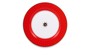 Snack plate IFZ Scarlet Standard 2, 20 cm, bone china