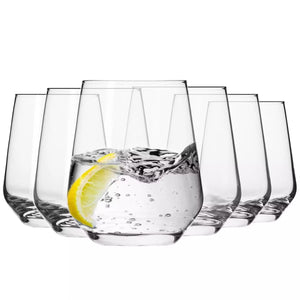 KROSNO Drink Glass 400 ml Splendour Set of 6 Glass Clear