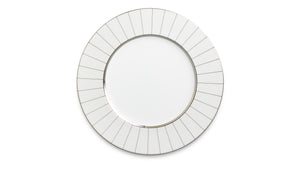 NARUMI Plate 27 cm Splendor, Porcelain, White