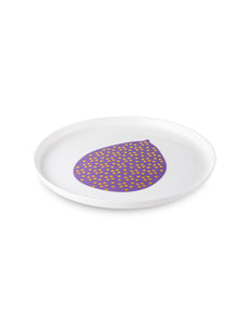 Dinner plate Magic Fruit Purple Figs 26 cm, fine bone china