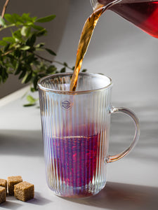 DECOR DE TABLE Mug with double walls 350 ml Lustre Glass Clear