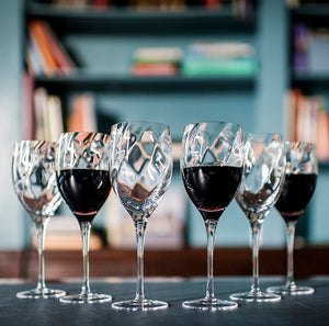 KROSNO Romance Clear Red Wine Glass - Set of 6 (320 ml)