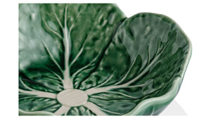 BORDALLO PINHEIRO Bowl 12 cm Cabbage Haindpainted Ceramics Green and white
