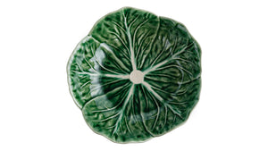 BORDALLO PINHEIRO Bowl 15 cm Cabbage Haindpainted Ceramics Green and white