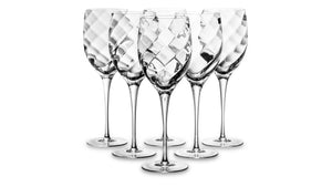 KROSNO Romance Clear Red Wine Glass - Set of 6 (320 ml)