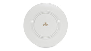 NARUMI Flat Rim Plate 16 cm Caviar White, Porcelain, White.