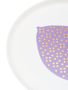 Dinner plate Magic Fruit Purple Figs 26 cm, fine bone china