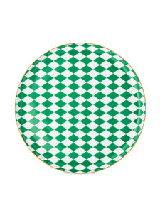 Dinner plate Circus Green 26 cm, fine bone china