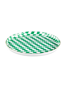 Dinner plate Circus Green 26 cm, fine bone china