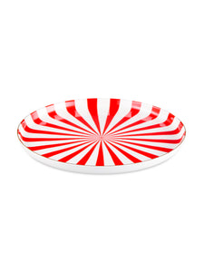 Dinner plate Circys Red 26 cm, fine bone china