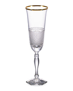 Avdeev Crystal Champagne Flutes
