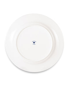 Snack plate IFZ Azur Standard2, 20 cm, with gold, bone china