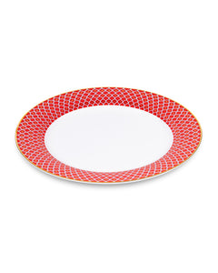 The Imperial Porcelain Factory, Flat Plate Scarlet 1, 27 cm