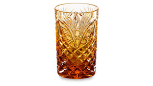 Amber "Pharaoh Tea" water glass