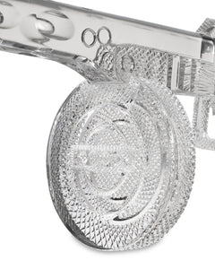 Crystal figurine "Gun", 17x60 cm
