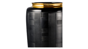 VISTA ALEGRE Vase 20,5 cm Jet Black Glass Black