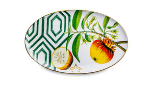 VISTA ALEGRE Oval Dish 39х24,5 cm Amazonia Porcelain Multicolor