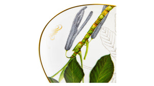 VISTA ALEGRE Oval Dish 29х18 cm Amazonia Porcelain Multicolor