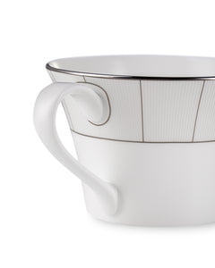 NARUMI Tea Cup and Saucer 270 ml Splendor, Porcelain, White