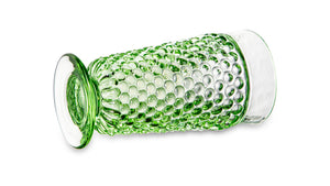 KLIMCHI Water Goblet 300 ml Hobnail Set of 2 Hand-made Glass Mint