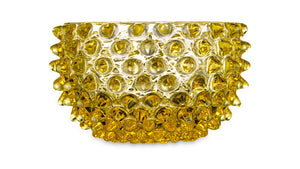 Klimchi yellow small hobnail bowl - 11.5 cm