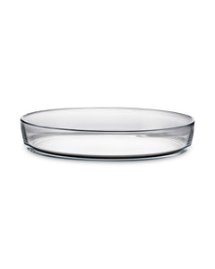 QUEEN ANNE Large Oval Casserole with Handles, Legs and Integral Candle Holders 41,5х25,0 cm Glass, Stainless Steel, Silver-Plated