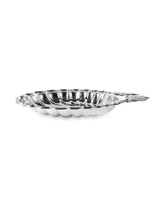 QUEEN ANNE Seafood Shell Dish 24 cm Stainless Steel, Silver-Plated