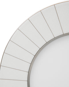 NARUMI Plate 27 cm Splendor, Porcelain, White
