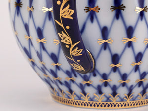 الخزف الامبراطوري  طقم قهوة الكوبالت الأزرق, مجموعة من 20 ل 6 أشخاص , الصين, الأبيض الأزرق