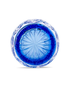Glass for water GHZ Kupets 250 ml, crystal, cornflower blue