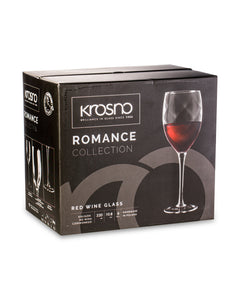Romance Clear Red Wine Glass by KROSNO 