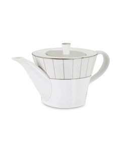 NARUMI Tea Set Splendor of 21 items For 6 Persons, Porcelain, White